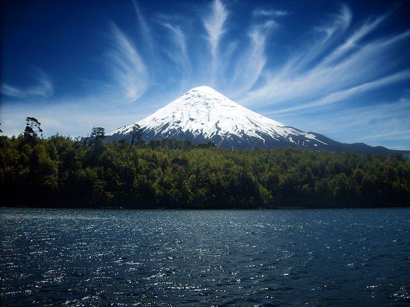 Villarrica Volcano, Chile: Chile's ecosystems, biodiversity and landscapes are threatened by climate change