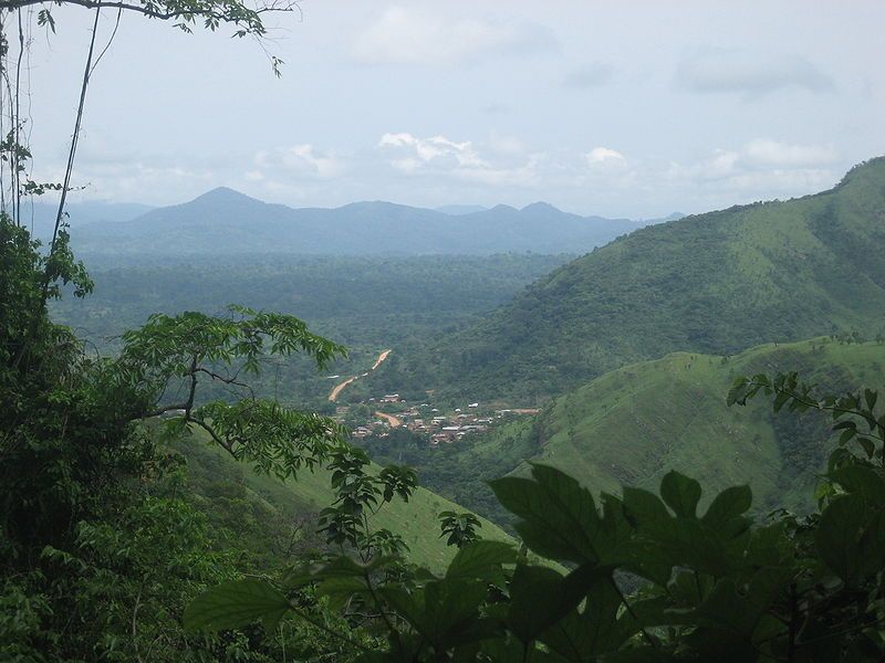 Volta Region in Ghana