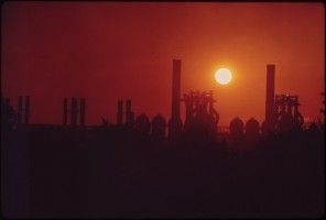 Emissions of steel plants, U.S.A.