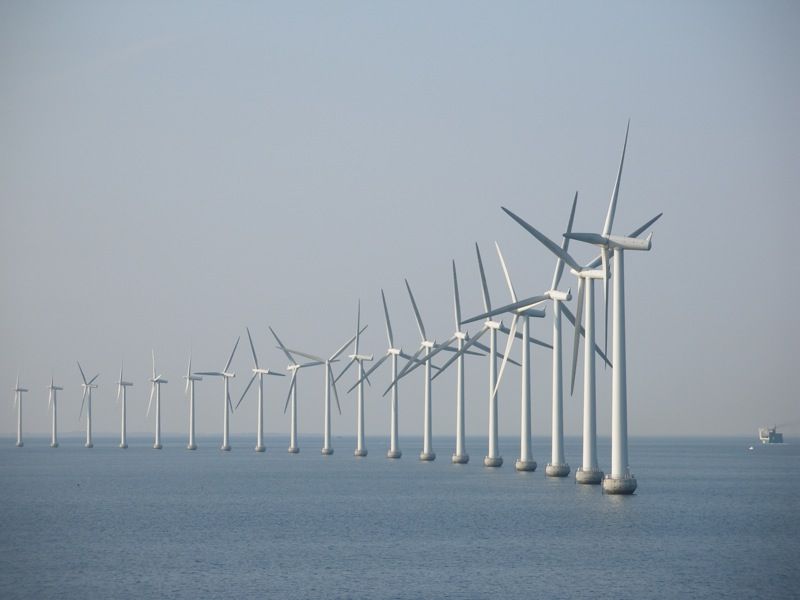 Walney farm is the largest offshore wind farm in the world.