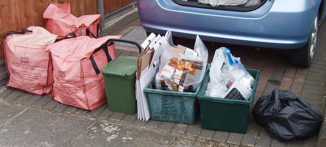 Recycling in Ealing, UK