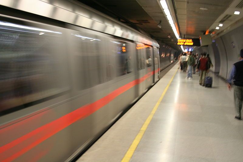 The Red Line of the Dehli Metro was opened in 2002