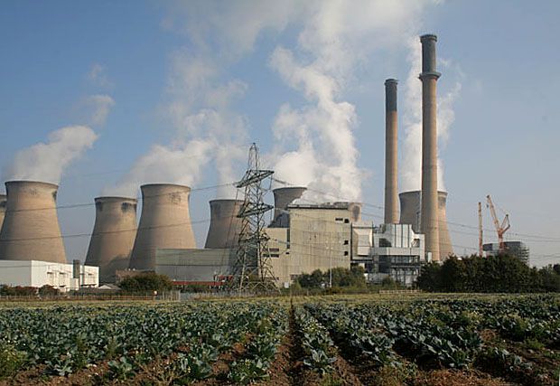 SSE's Ferrybridge power station in West Yorkshire is home to the UK's first carbon capture pilot plant.