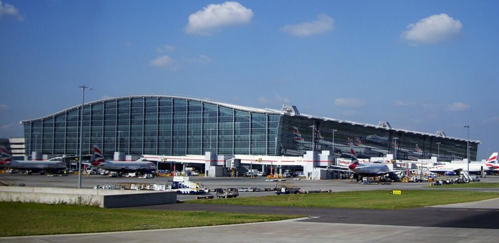 Heathrow's Terminal 5, London.